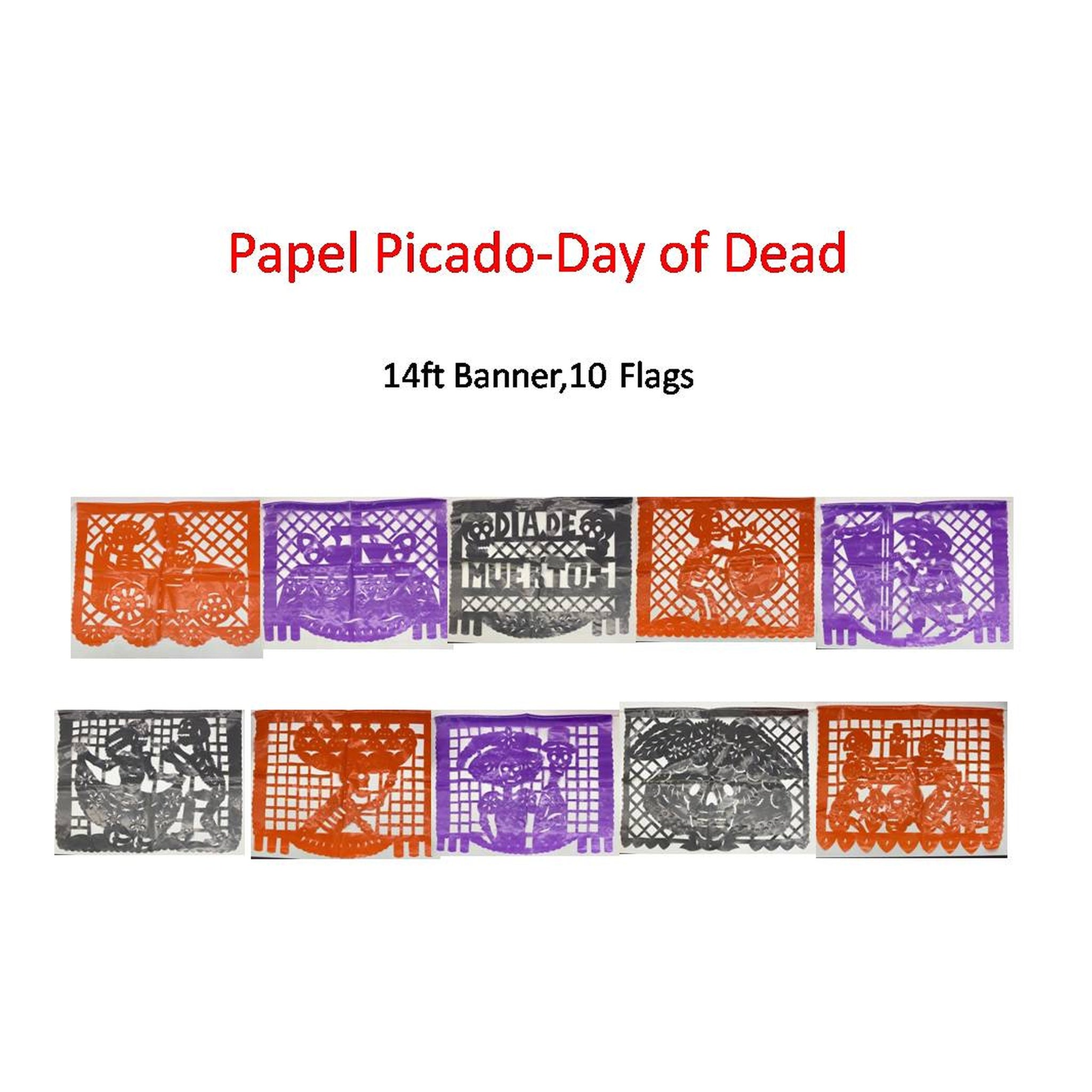 Papel Picado Day of the Dead